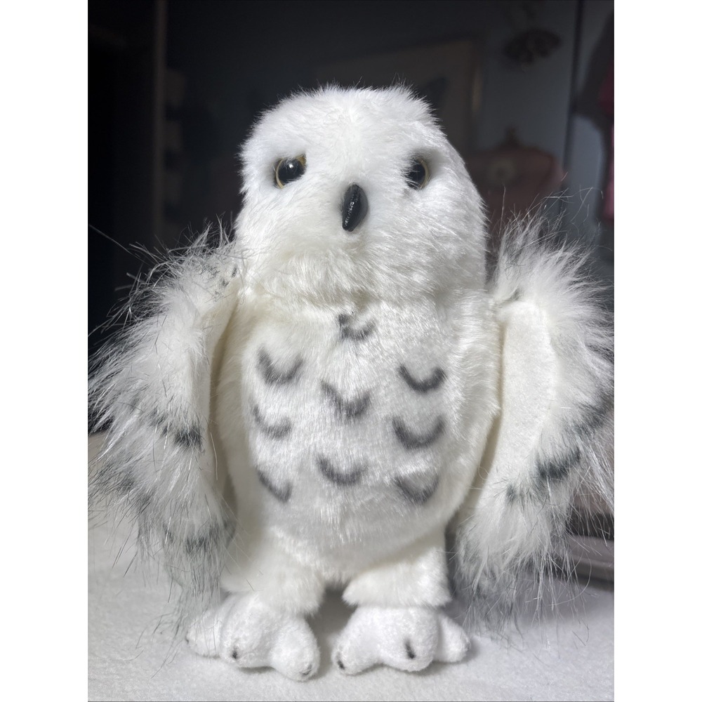 Douglas Wizard White Snowy Owl Plush‎ 8" Stuffed Animal Cuddle Toy